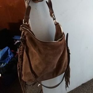 Michael Kors suede purse